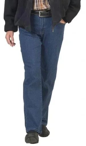 5 Pocket Stretch Jeans, Farbe blau, Gr. 60