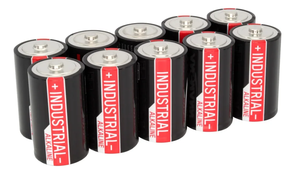 Industrial Alkaline Mono D Batterie - 10 Stück