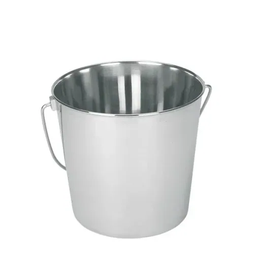 Edelstahl Eimer 5,7 l, 20 cm hoch