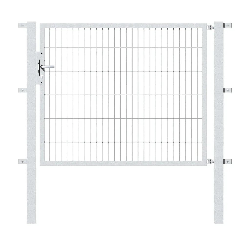 Einzeltor Flexo mit Zubehör, feuerverzinkt/ Breite 150 cm, Höhe 120 cm