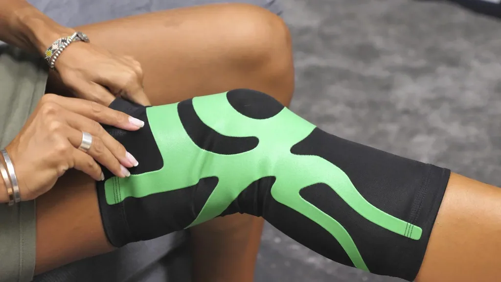 Kniebandage Ergo Band, Damen 45 - 54 cm, Größe 1