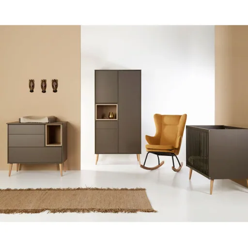 Quax Cocoon Kiste für Kommode Cocoon, Farbe Kiste: Eiche Nachbildung