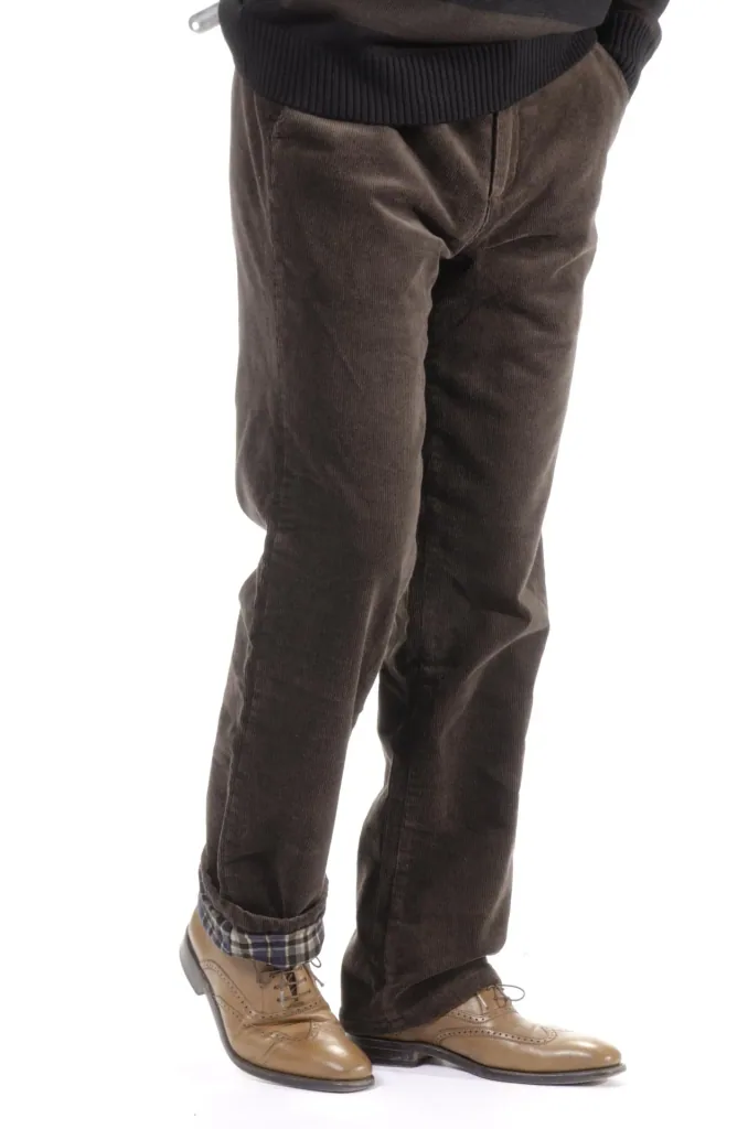 Thermo Cordhose, Gr. 48, Farbe braun