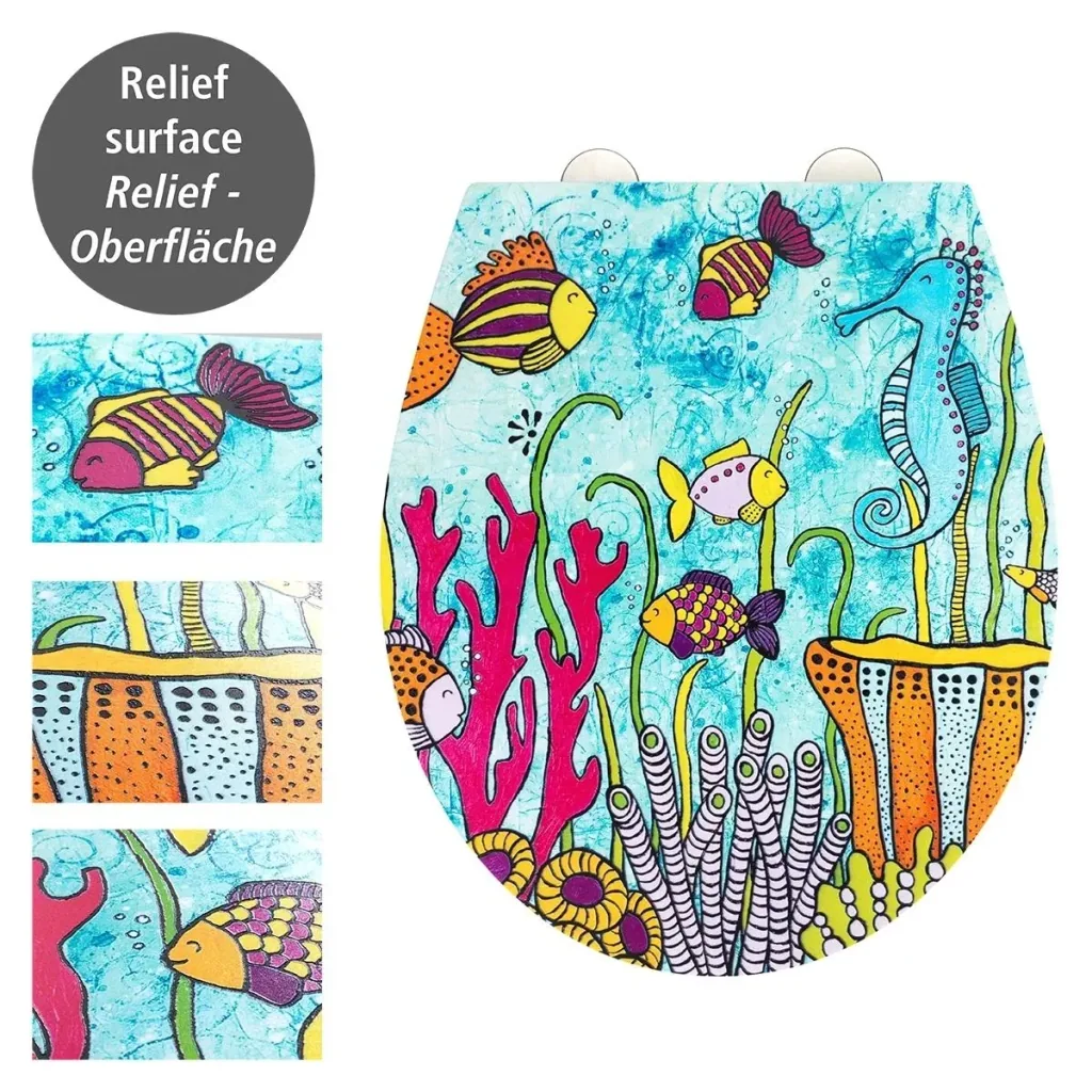 WC-Sitz Ocean Life, Rollin'Art Toilettensitz