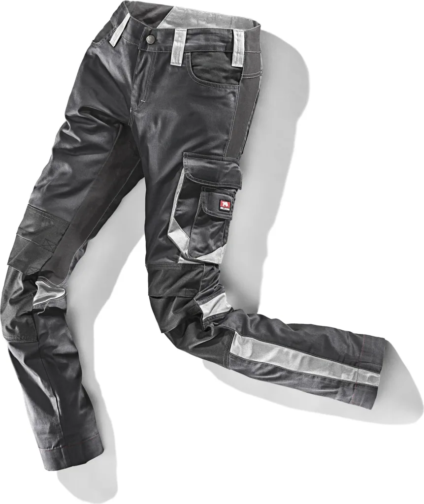Damenhose WORXTAR, schwarz-grau, Gr. 40