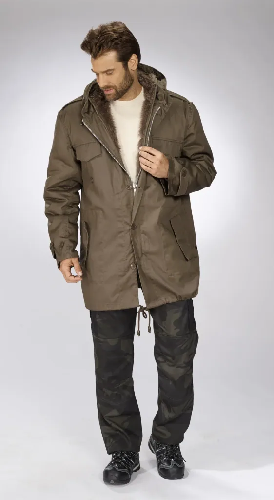 Parka, Farbe steingrau, Gr.L