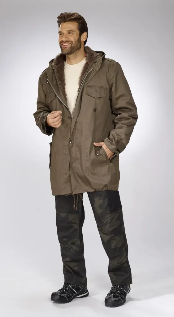 Parka, Farbe steingrau, Gr.L