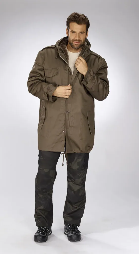 Parka, Farbe steingrau, Gr.L