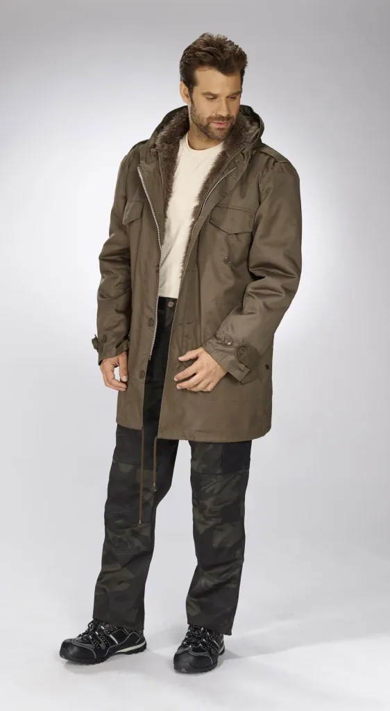 Parka, Farbe steingrau, Gr.L