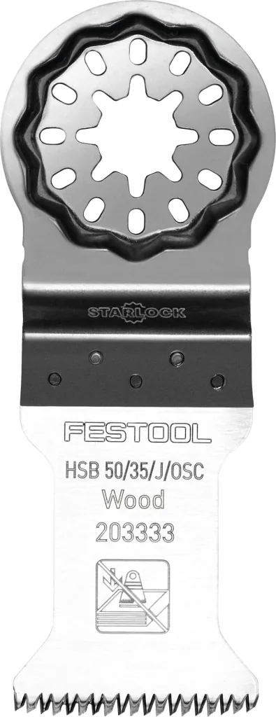 Holz-Sägeblatt HSB 50/35/J/OSC/5 für Oszillierer OSC 18