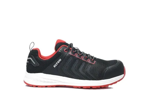 Sicherheitshalbschuh LIVAS black-red Low ESD S1P Gr. 41