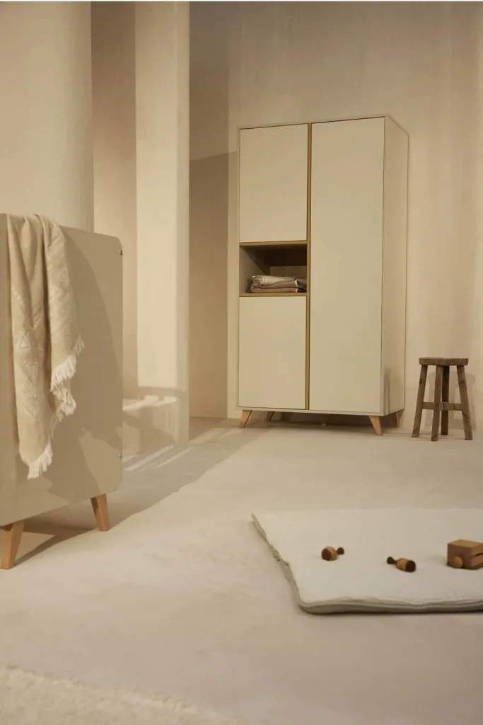 Quax Loft 2 türiger Schrank clay