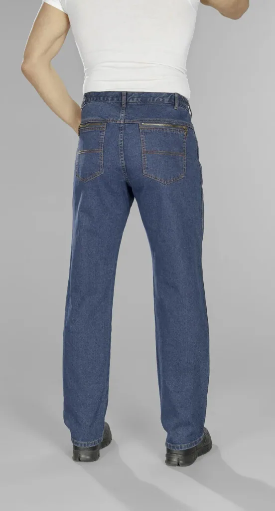 Extraleichte Reisejeans, Farbe blue stone, Gr.27