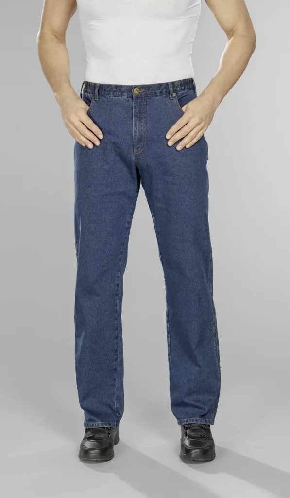 Extraleichte Reisejeans, Farbe blue stone, Gr.27