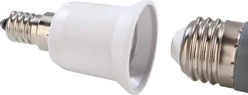 Adapter E14 auf E27 Sockel, 3 Stück