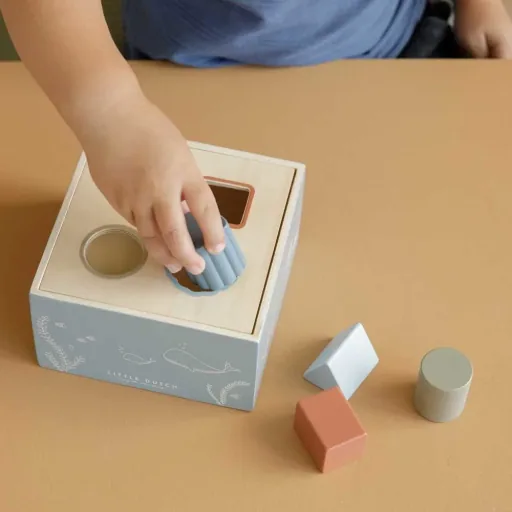 Little Dutch Sortierbox "Ocean" blau