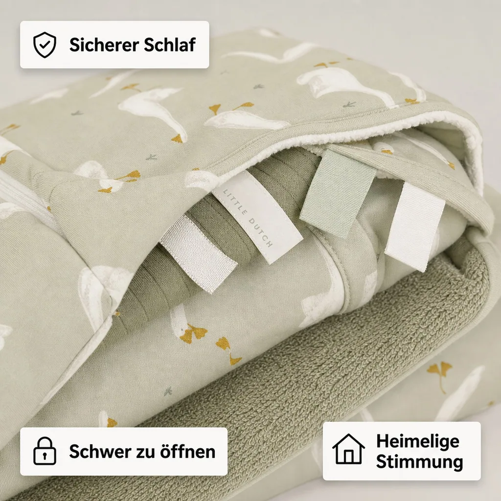 Little Dutch Sommer Schlafsack "Little Goose", Größe: 70 cm