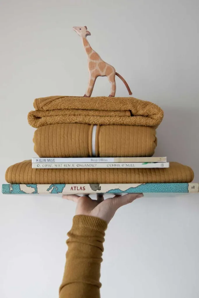Little Dutch Sommer Schlafsack uni ocker "Pure Ochre", Größe: 90 cm