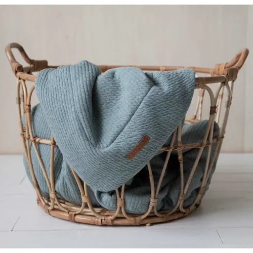 Little Dutch Sommer Schlafsack uni mint "Pure Mint", Größe: 90 cm