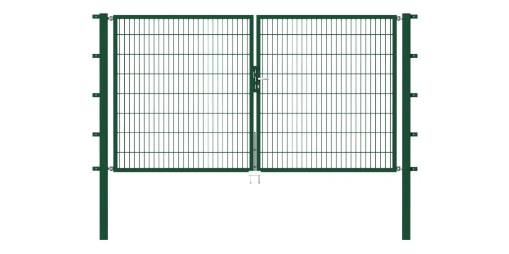 Doppeltor Flexo mit Zubehör, grün, Breite 200 cm, Höhe 80 cm, PF: 60x60 cm