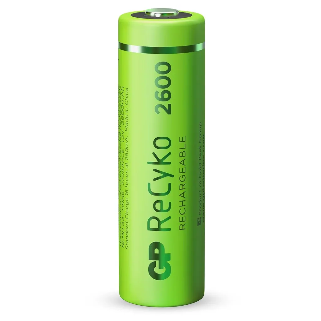 ReCyko Mignon (AA) NiMH Akkus mit 2600 mAh, 1,2V - 2 Stück