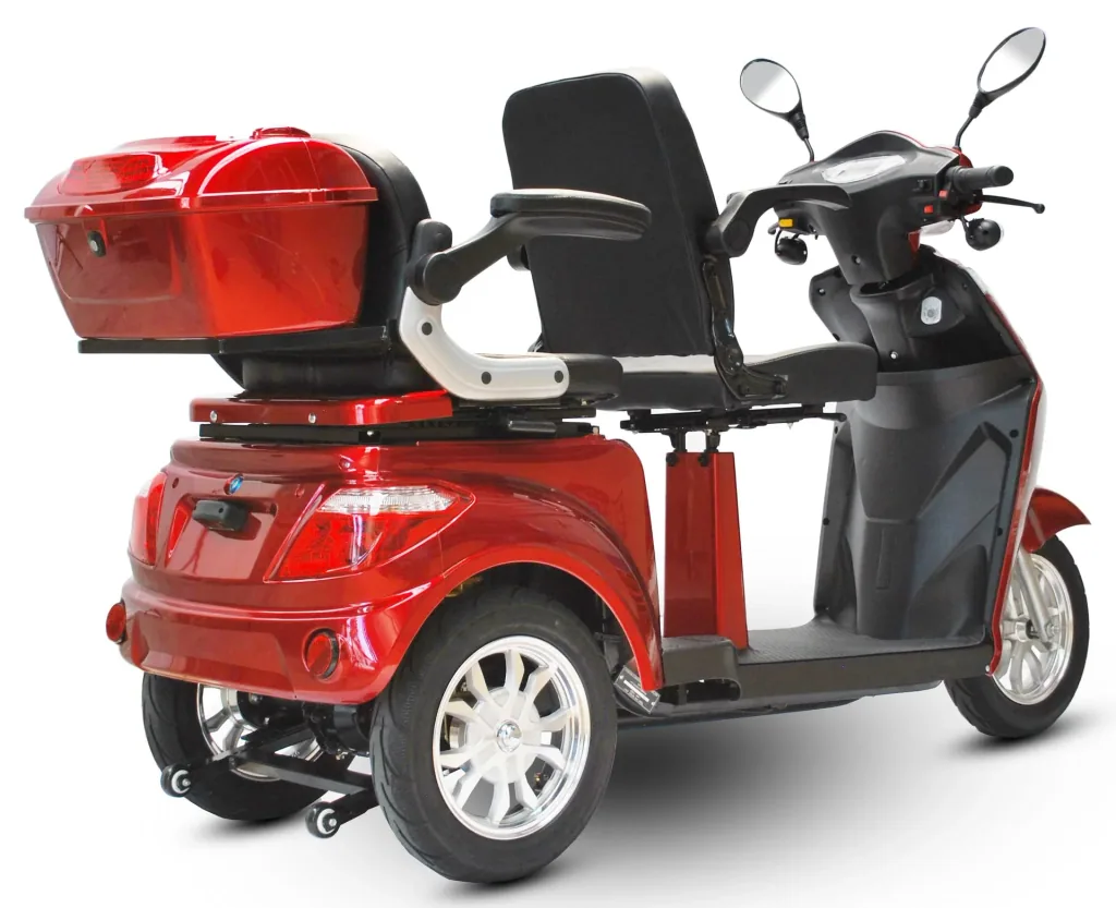 Elektromobil 503 Rot 2 Sitzer, 25 km/h mit 30 Ah Lithium Akku