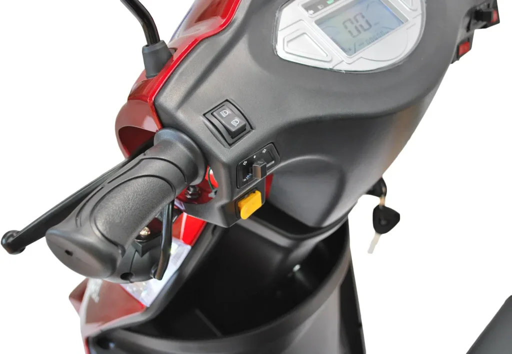 Elektromobil 503 Rot 2 Sitzer, 25 km/h mit 30 Ah Lithium Akku