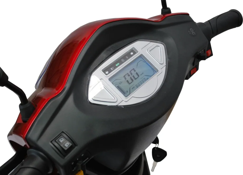 Elektromobil 503 Rot 2 Sitzer, 25 km/h mit 30 Ah Lithium Akku