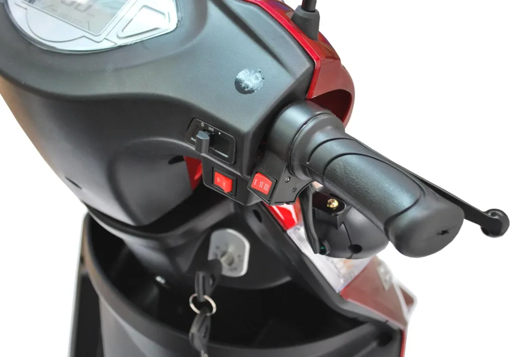 Elektromobil 503 Rot 2 Sitzer, 25 km/h mit 30 Ah Lithium Akku
