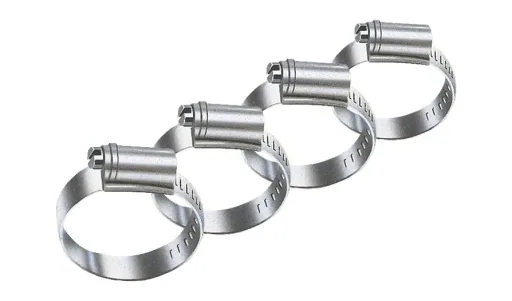 Schlauchschellen-Set 4-teilig, verzinkt 32-50 mm