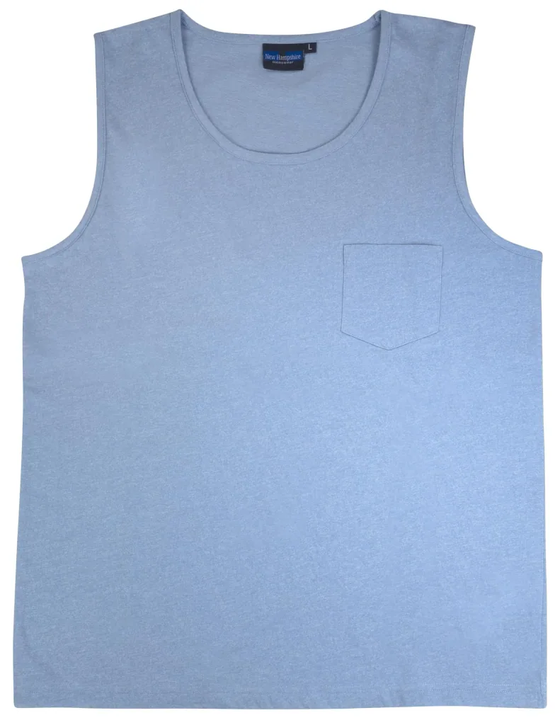 Tank Top, Farbe hellblau/melange, Gr.L