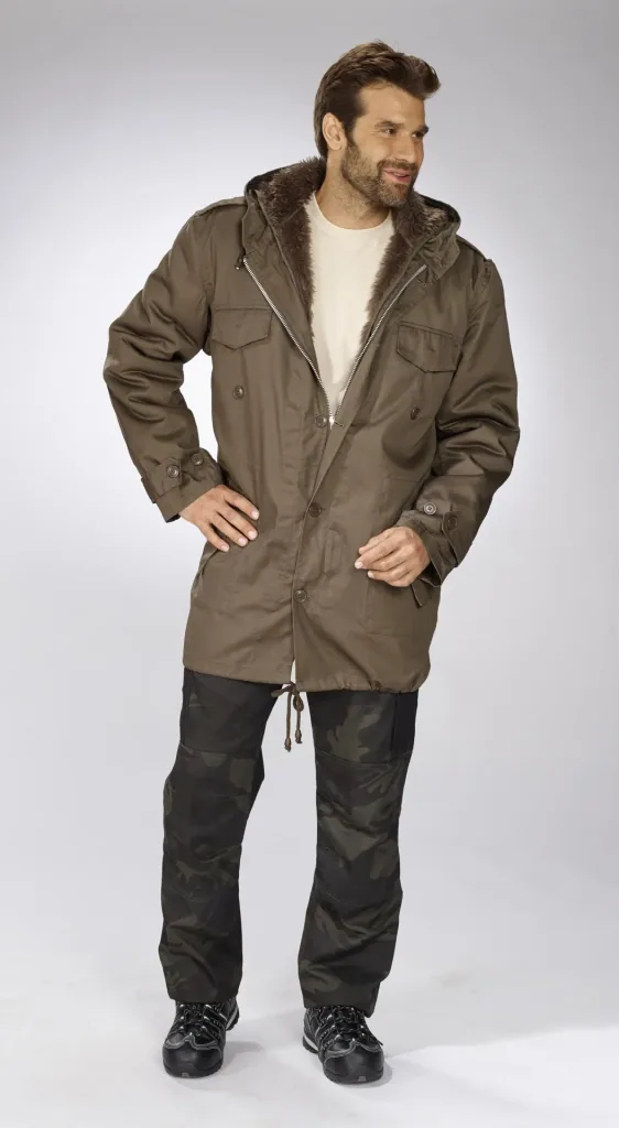 Parka, Farbe steingrau, Gr.5XL