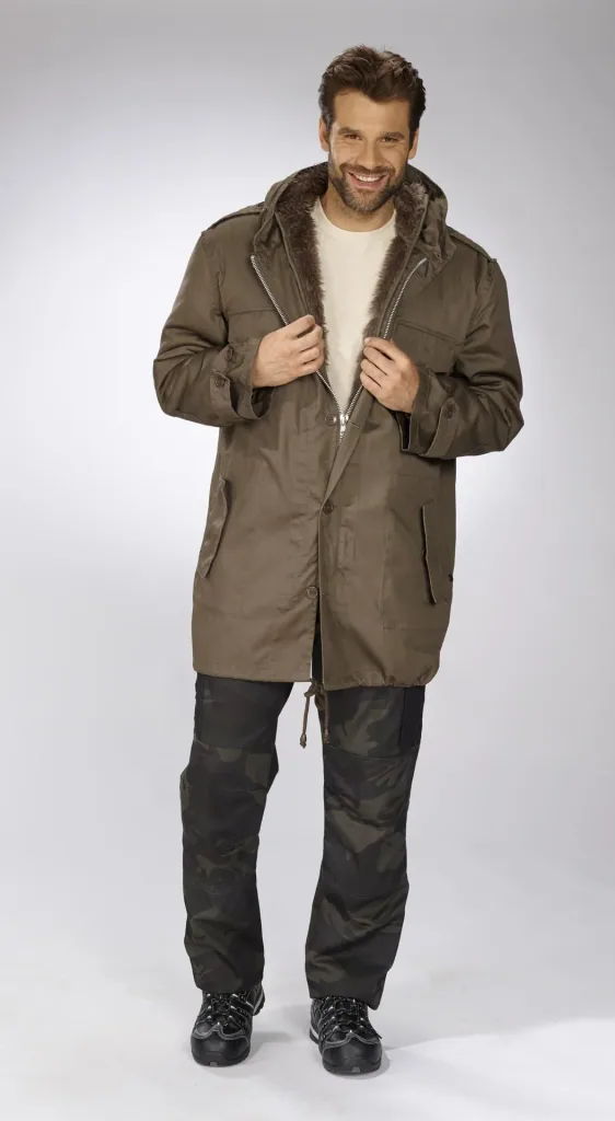 Parka, Farbe steingrau, Gr.5XL