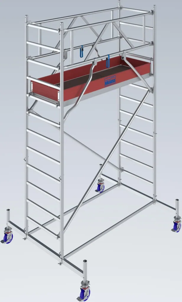 STABILO Fahrgerüst Serie 10, Feldlänge 2 m, Arbeitshöhe ca. 4,40 m