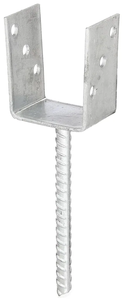 Pfostenträger in U-Form, Gabelweite 91 mm (90 mm Holz-Gartenbaumaß)