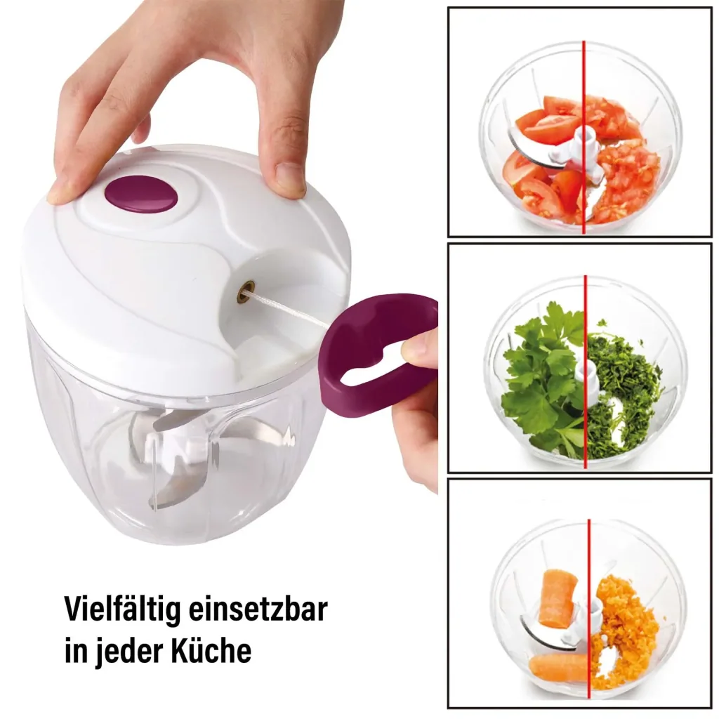 Multizerkleinerer, Aubergine