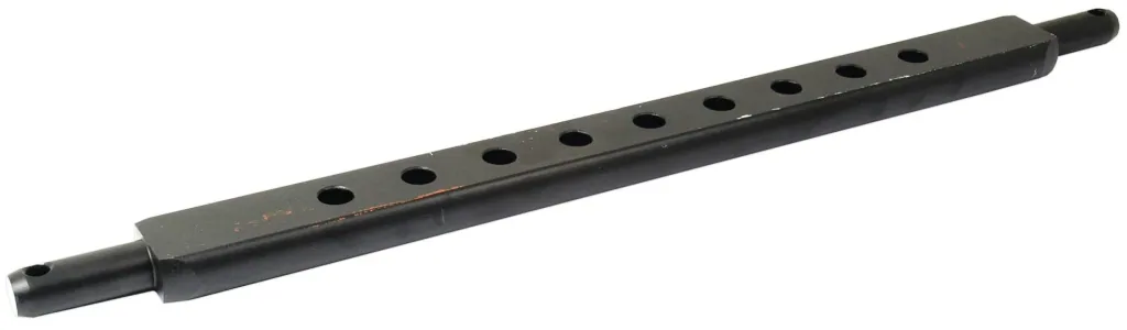 Ackerschiene Kat 2, 7 Löcher, 975 mm, Ø 32 mm, 44 x 89 mm