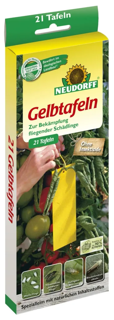 Gelbtafel kleinformat 7,5 x 20 cm - 21 Stück