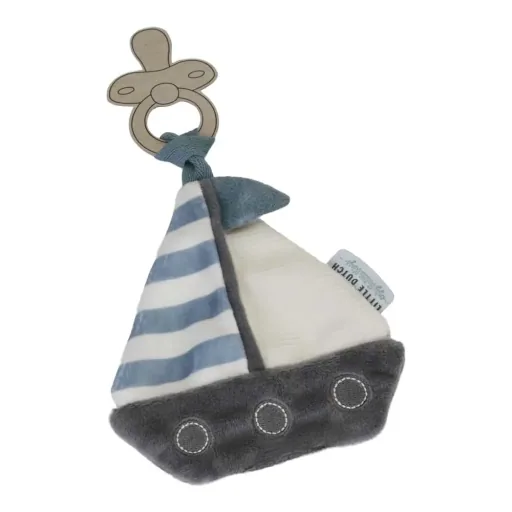 Little Dutch Schnullertuch Segelboot "Sailors Bay"