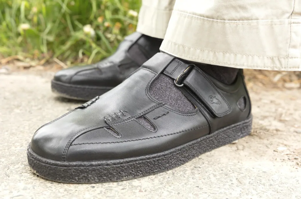 Freizeitsandalen aus Echtleder, Größe 43
