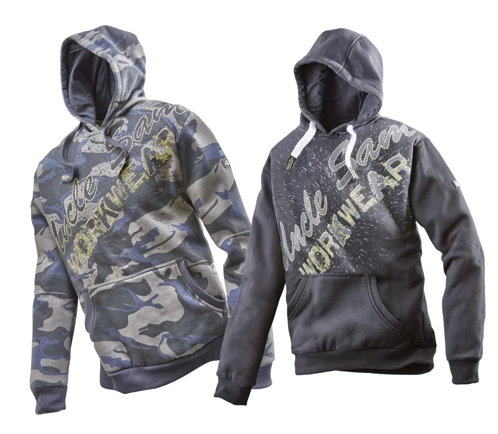 Sweatshirt, Farbe schwarz/grau, Gr.L