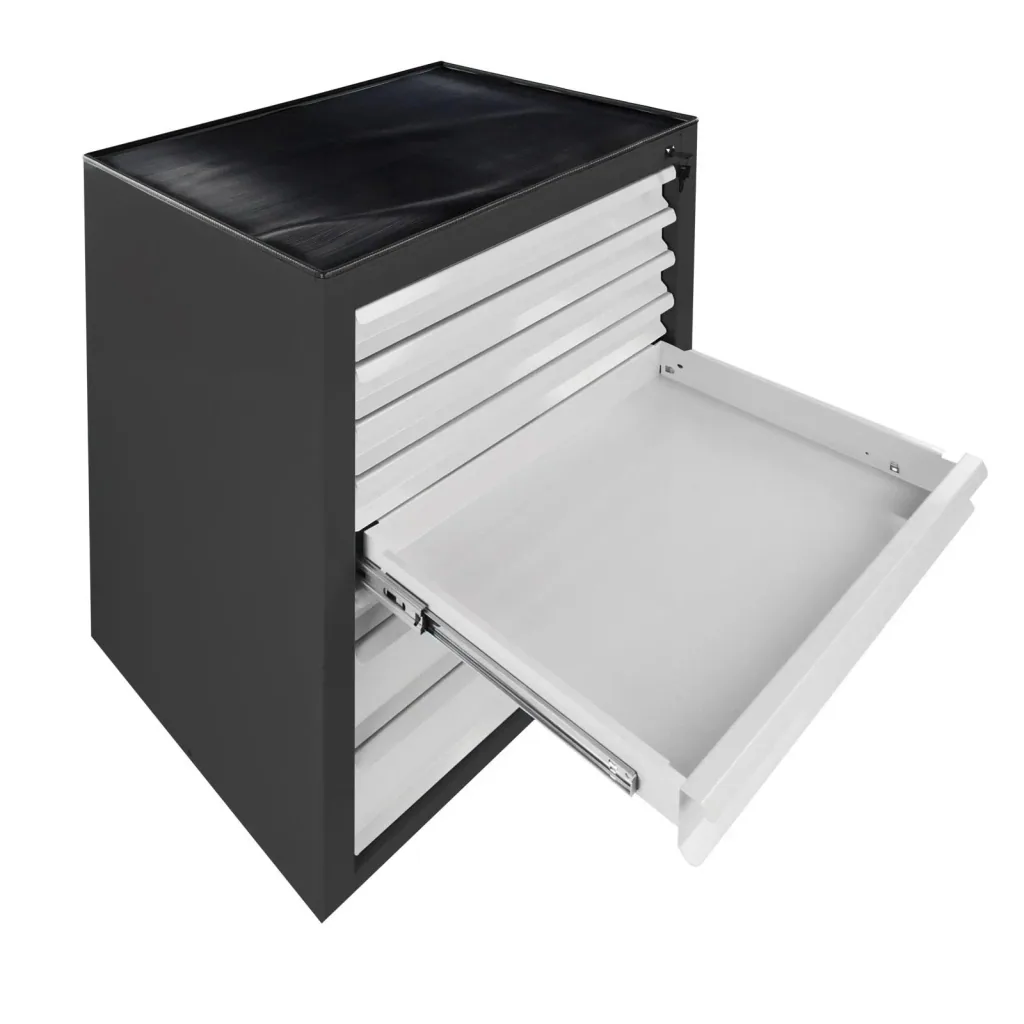 Schubladenschrank / Werkzeugschrank mammut, 8 Schubladen, RAL 7016 / 7035