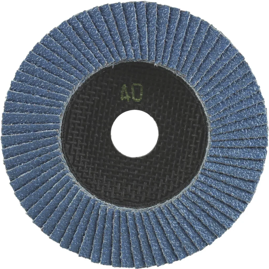 Fächerschleifscheibe TRIMFIX ZIRCOFLEX, 125 x 22,2 mm, K40