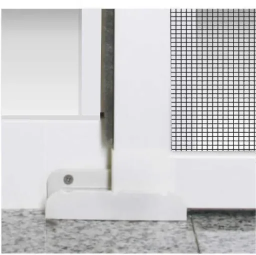 Insektenschutz-Spannrahmenset Premium Schiebetür 120 x 240 cm, Farbe anthrazit