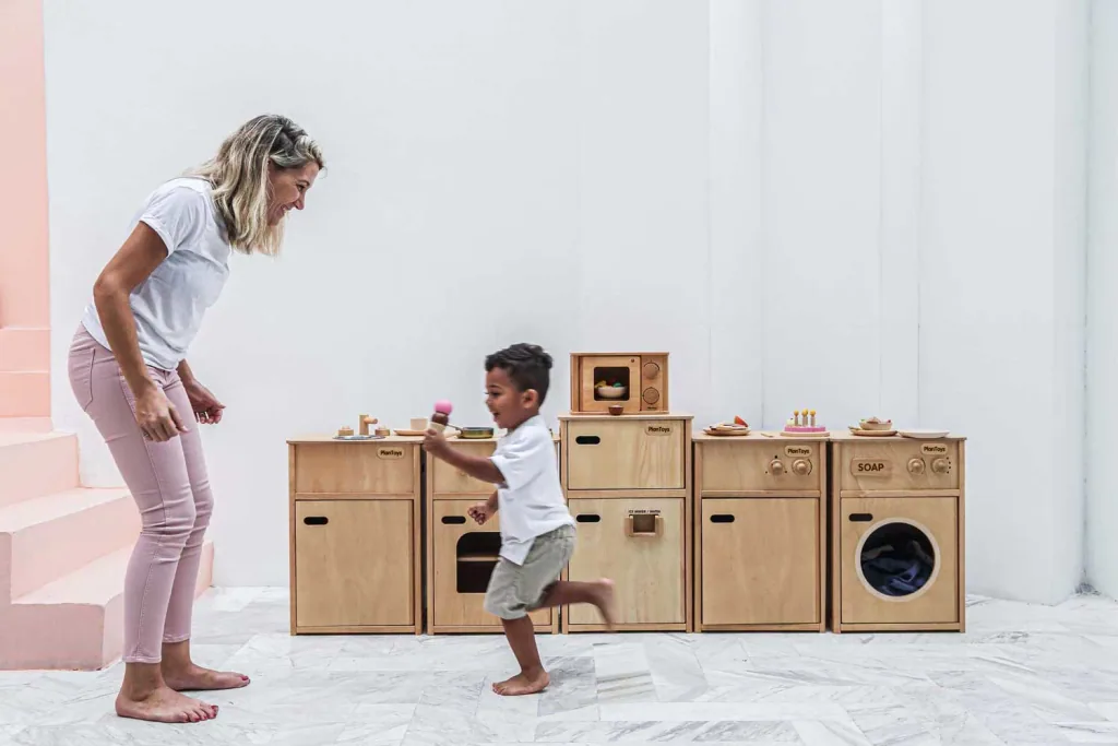 Plan Toys Kinder Kühlschrank Holz