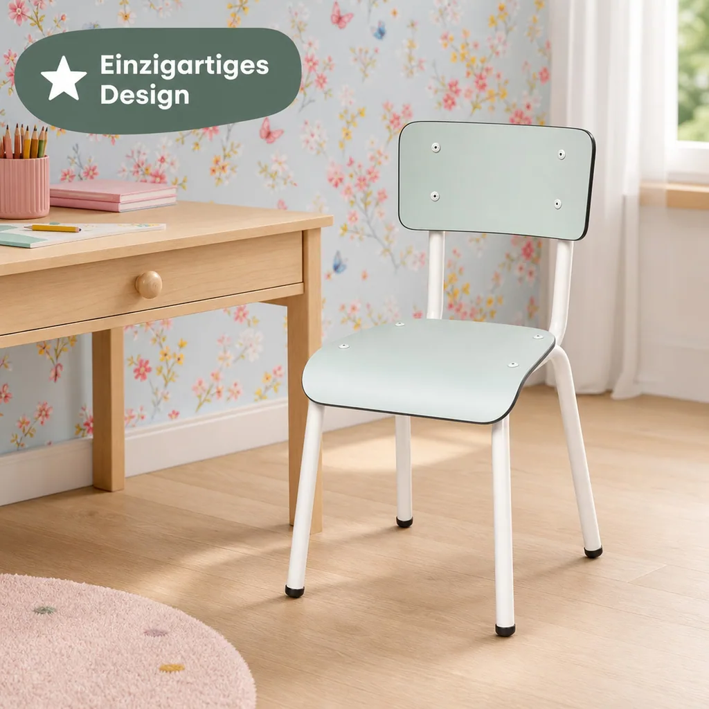 Gambettes Kinderstuhl "Little Suzie" mint