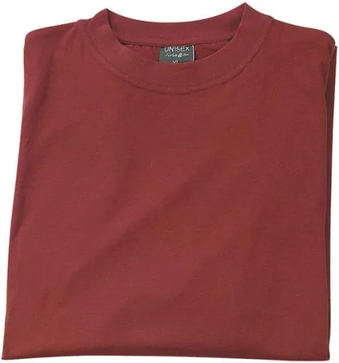 Big Size T - Shirt, rot, Gr.S