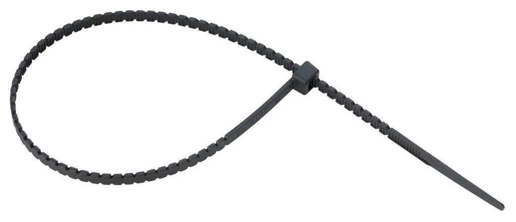 Kabelbinder zum Abdrehen "Twist Cable Ties", Schwarz UV 360 x 8,0 mm