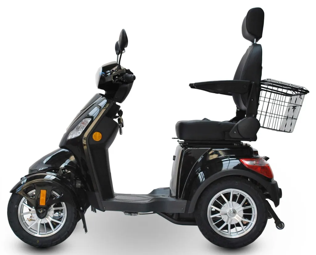 Elektromobil 525 Schwarz 4 Räder, Seniorenmobil