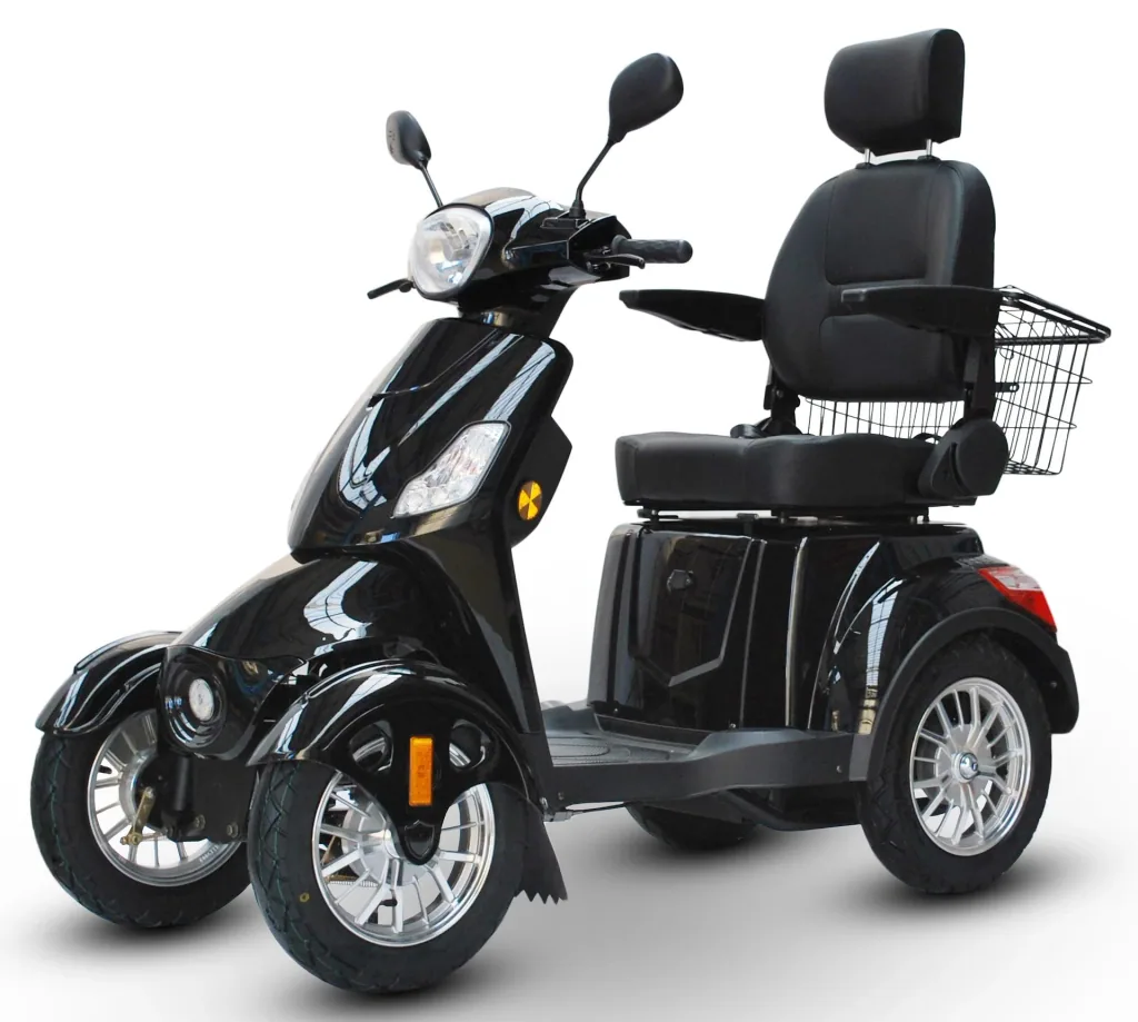 Elektromobil 525 Schwarz 4 Räder, Seniorenmobil
